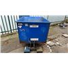 Image 3 : BLUE METAL INDUSTRIAL DUMP BIN WITH FORKLIFT SLOTS