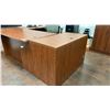 Image 3 : ASSORTED OFFICE FURNITURE - EXECUTIVE DESK, FILING CABINETS, WHITEBOARD WITH CABINET AND