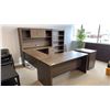 Image 5 : LOGAN U-SHAPED HOME OR OFFICE WORK STATION DESK SET