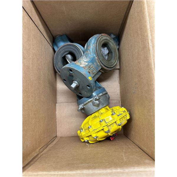 Lot of (2) Gemu #PN10 / DN50 Butterfly Valve 50MM