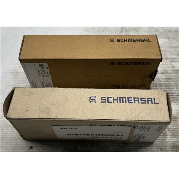 (2) Schmersal #101162579 / Z4V10H 335-11Z-M20 Limit Switches
