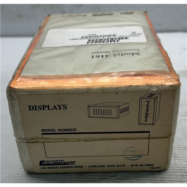 Cincinnati Electro Systems #4161 Display