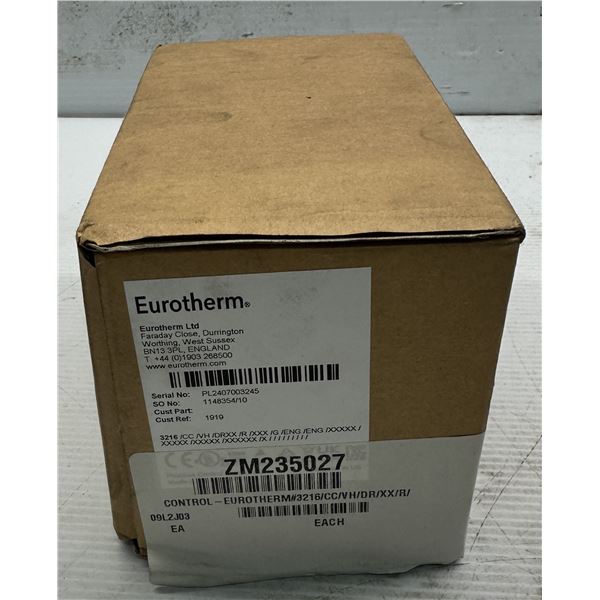 Eurotherm #3216 /CC/VH/DRXX/R/XXX/G/ENG/ENG/XXXXX/XXXXX/XXXXXX/X///////// Temperature Controller