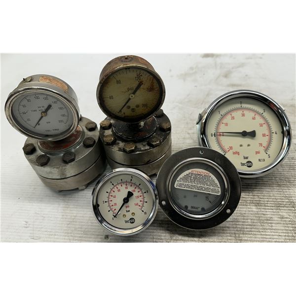Lot of Misc. Pressure Gauges