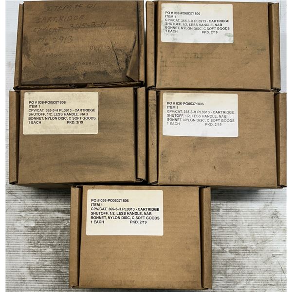(5) CPV #PL0913 Cartridges