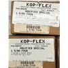 Image 3 : Lot of (6) Kop-Flex 1-5/8WFHUB & 1-5/8W FL Sleeve