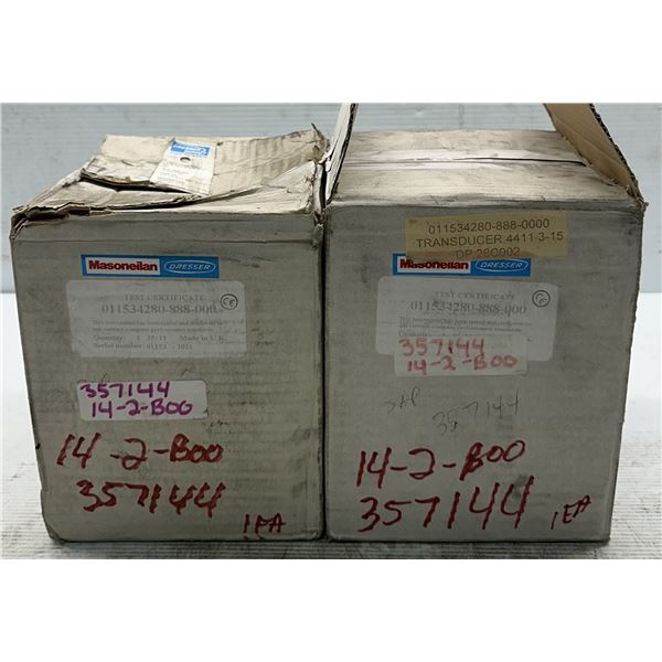 (2) Masoneilan #4411 I/P Converters