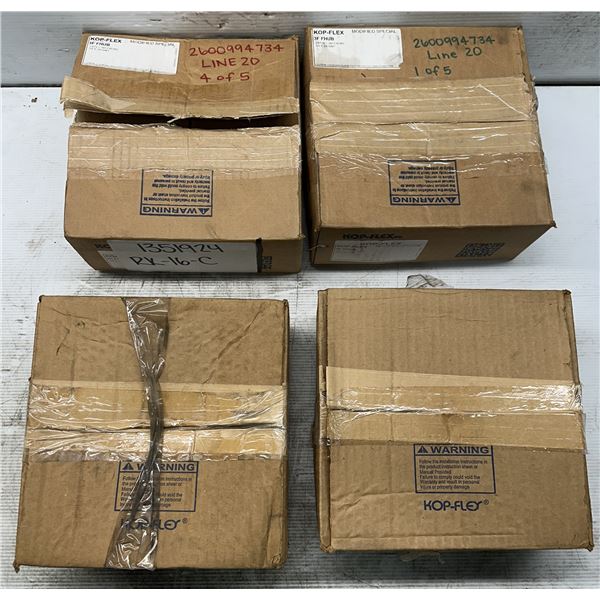 (4) Kop-Flex 3F FHUB 2.8725 + .0015 Bore 3/4 X 3/8 KWY