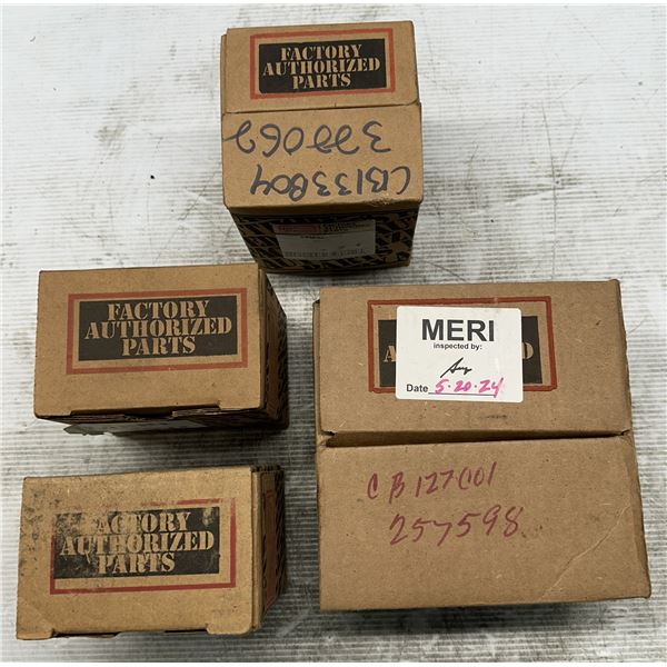 Lot of (4) Misc. Factory Authorized Parts Items