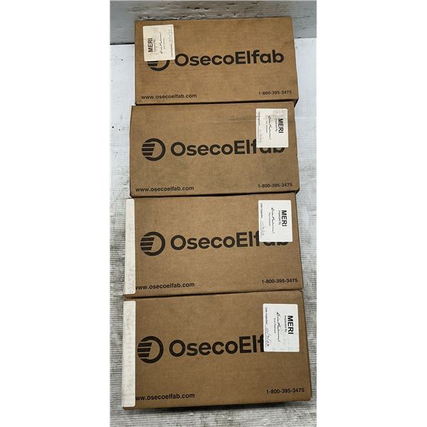 Lot of (4) Oseco Elfab #D43-01-B8016183CAAF4 1" FAS Buckling Rupture Disc