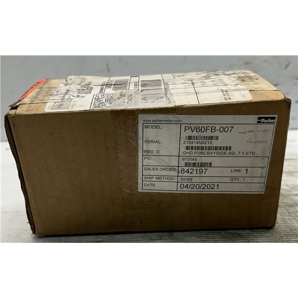 Parker #PV60FB-007 Planetary Gear Head