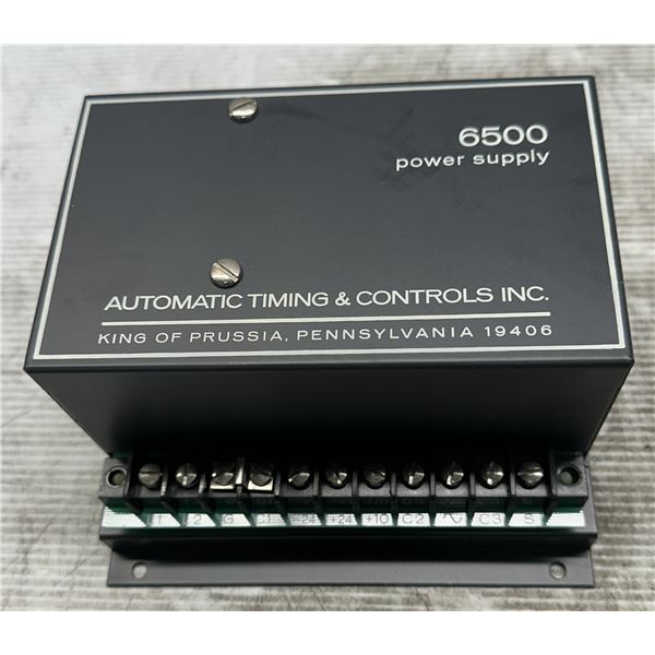 Automatic Timing & Controls #6501-270-04-00 Power Supply 6500