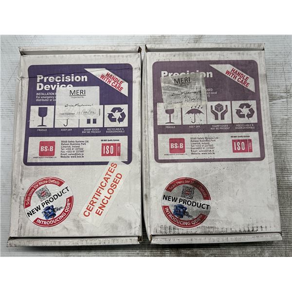 (2) BS&B Safety #22004885-1 Rupture Disc Burst Pressure 14.62PSI(G) @ 72 Degrees