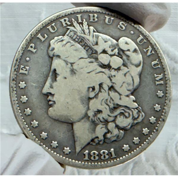 MORGAN SILVER DOLLAR - 1881O