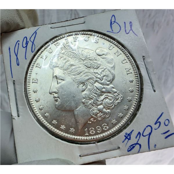 MORGAN SILVER DOLLAR - 1898