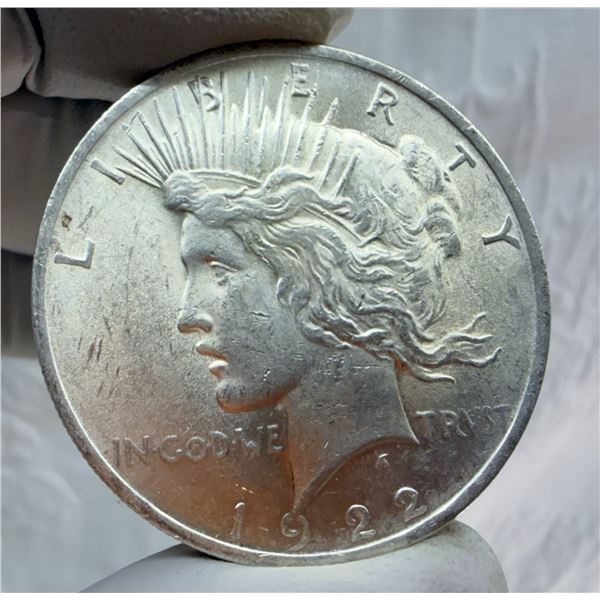 PEACE SILVER DOLLAR - 1922