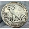 Image 6 : FOUR DESIGNS OF THE US HALF DOLLAR: BARBER SILVER HALF DOLLAR - 1908O; WALKING LIBERTY SILVER HALF D