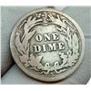 Image 7 : THREE COINS FROM 1910S: STANDING LIBERTY SILVER QUARTER, S; BARBER SILVER DIME, 1916S; BUFFALO (INDI