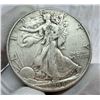 Image 3 : THREE DESIGNS OF THE US HALF DOLLAR: WALKING LIBERTY SILVER HALF DOLLAR, 1944; BEN FRANKLIN SILVER H