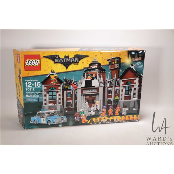 Lego "The Batman Movie" set no. 70912 Arkham Asylum, box has been opened but set appears complete, h