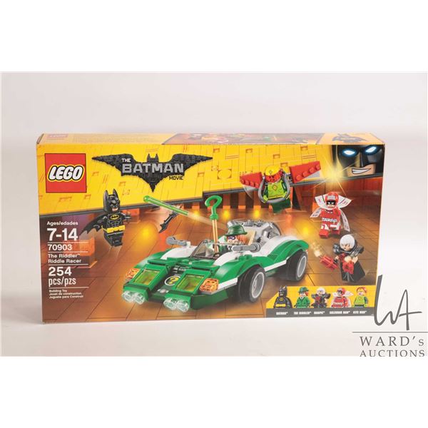 Lego "The Batman Movie" set no. 70903 The Riddler Riddle Racer, new in factory sealed box
