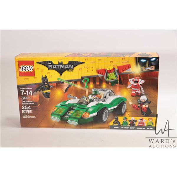 Lego "The Batman Movie" set no. 70903 The Riddler Riddle Racer, new in factory sealed box