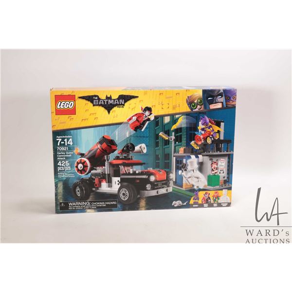 Lego "The Batman Movie" set no. 70921 Harley Quinn Cannonball Attack, new in factory sealed box