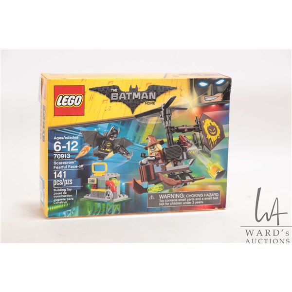 Lego "The Batman Movie" set no. 70913 Scarecrow Fearful Face-Off, new in factory sealed box
