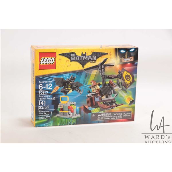 Lego "The Batman Movie" set no. 70913 Scarecrow Fearful Face-Off, new in factory sealed box
