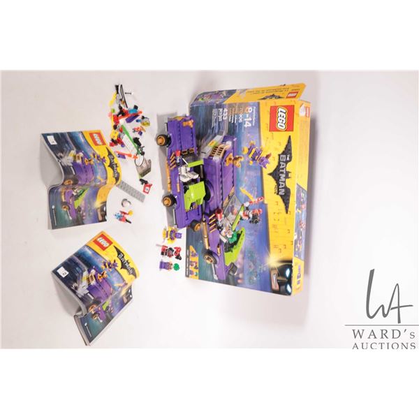 Lego "The Batman Movie" set no. 70906 The Joker Notorious Lowrider, in open box, partially assembled
