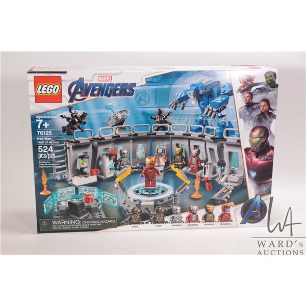 Lego "Marvel Avengers" set no. 76125 Iron Man Hall of Armor, new in factory sealed box