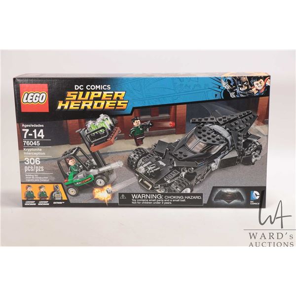 Lego "DC Comics Super Heroes", set no. 76045 Kryptonite Interception, new in factory sealed box