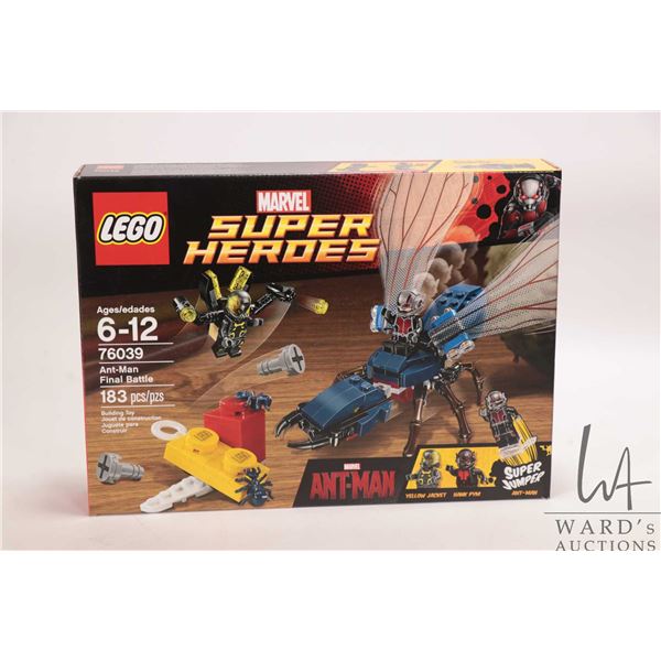 Lego "Marvel Super Heroes" set no. 76039 Ant-Man Final Battle, new in factory sealed box