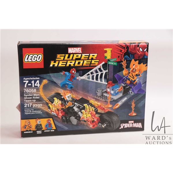 Lego "Marvel Super Heroes" set no. 76058 Spider-Man: Ghost Rider Team-Up, new in factory sealed pack