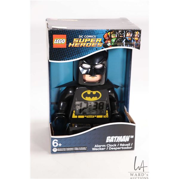 Lego "DC Comics Super Heroes" Batman Alarm Clock, new in package