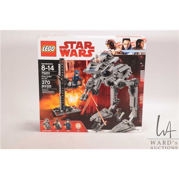 Lego "Star Wars" set no. 75201 First Order AT-ST, new in factory sealed box