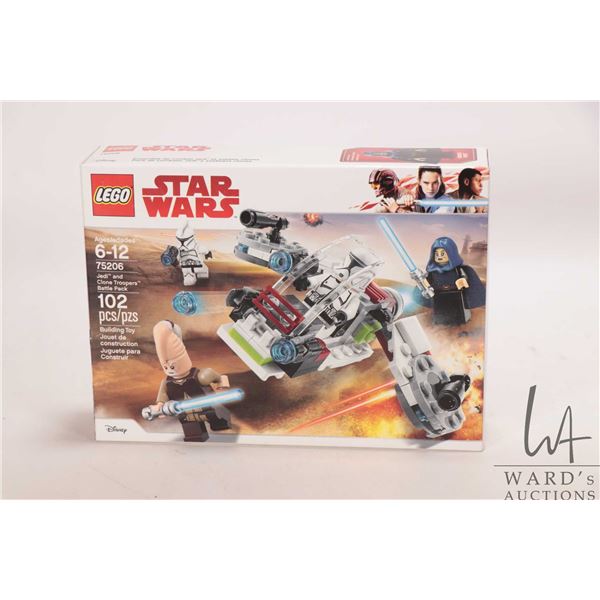 Lego "Star Wars" set no. 75206 Jedi and Clone Troopers Battle Pack, new in factory sealed box