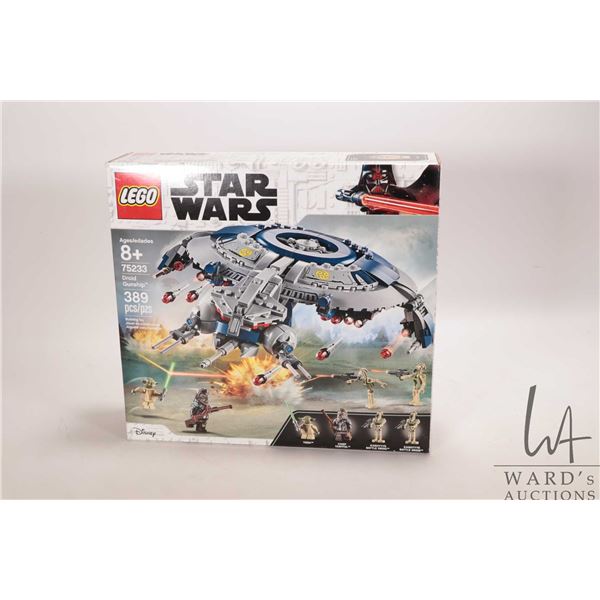 Lego "Star Wars" set no. 75233 Droid Gunship, new in factory sealed box