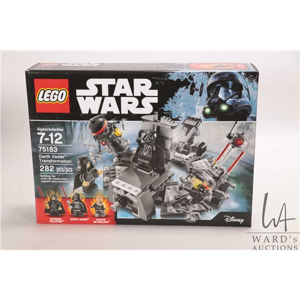 Lego "Star Wars" set no. 75183 Darth Vadar Transformation, new in factory sealed box
