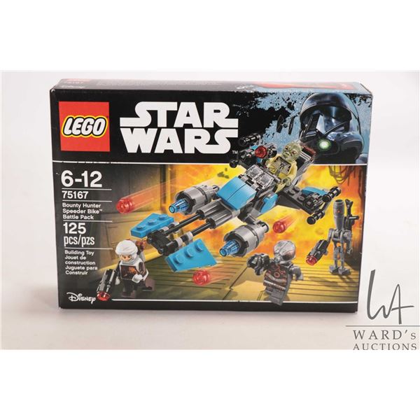 Lego "Star Wars" set no. 75167 Bounty Hunter Speeder Bike Battle Pack, new in factory sealed box