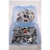 Image 1 : Lego "Star Wars", appears to be parts and pieces for Millenium Falcon, kit no. unknown, no boxes, no