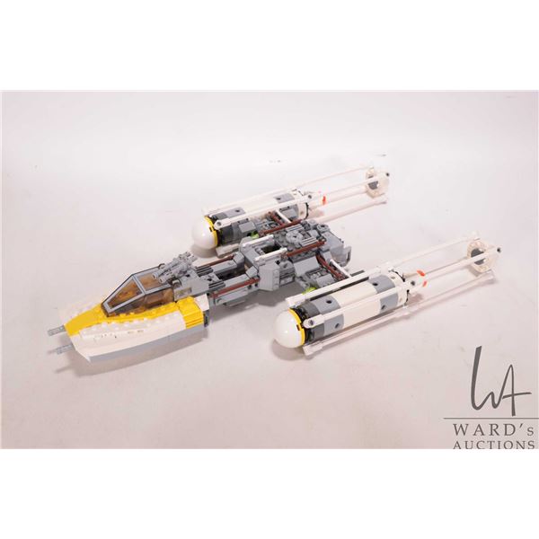 Lego "Star Wars" set no. 75172 Y-Wing Starfighter, vehicle appears complete or near complete, not gu