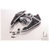 Image 1 : Lego "Star Wars" pre-built set no. 9500 Sith Fury-Class Interceptor, vehicle appears complete, compl