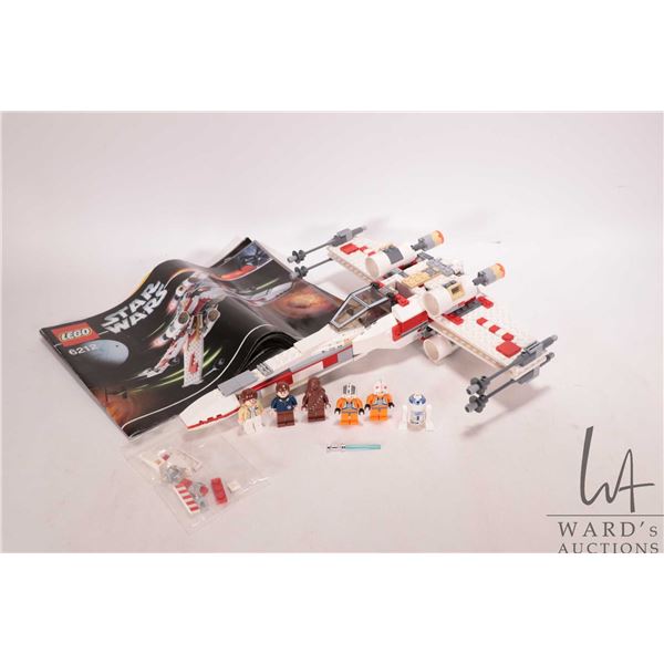 Lego "Star Wars" pre-built set no. 6212 X-Wing Fighter, vehicle appears complete or near complete, n