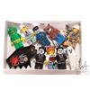 Image 1 : Lego nine monster themed mini figures including Swamp Creature, Major Quinton Steel, Werewolf, Glow 