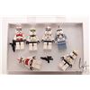 Image 1 : Lego "Star Wars" six mini Storm Trooper figures including yellow and red markings