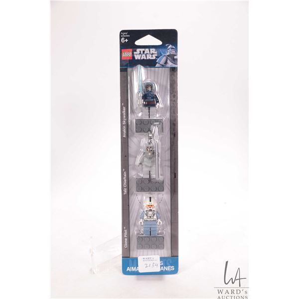 Lego "Star Wars" three mini figure set including Clone Pilot, Talz Chieftain and Anakin Skywalker