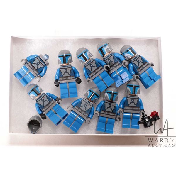 Lego "Mandalorian" Death Watch eight full and one partial mini figures