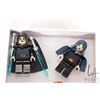Image 2 : Lego " Star Wars" mini figures including Barriss Offee with black hood and cape, Barris Offee with b