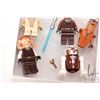Image 4 : Lego " Star Wars" mini figures including Barriss Offee with black hood and cape, Barris Offee with b